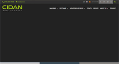 Desktop Screenshot of cidanmachinery-americas.com