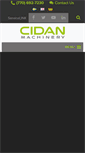 Mobile Screenshot of cidanmachinery-americas.com